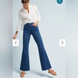 Anthropologie Pilcro High Rise Flare Denim Jeans 30
